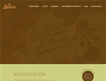 Tablet Screenshot of labeccacafe.com.br